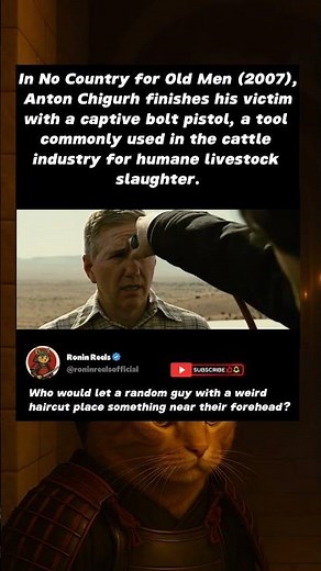 Anton Chigurh’s Weapon of Choice: The Terrifying Bolt Pistol in No Country for Old Men (2007)