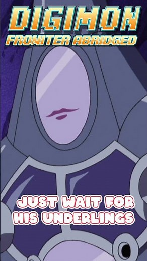 Duskmon Overhears Mercurymon - Digimon Frontier Abridged Clip #anime #abridged #digimonfrontier