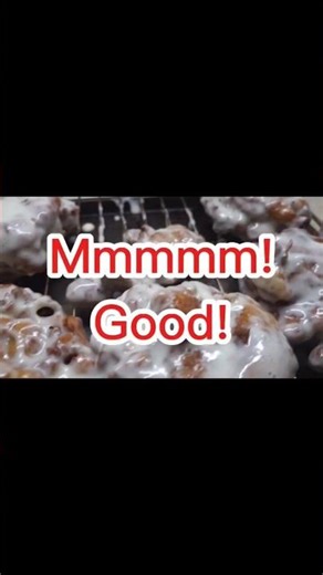 Baked & Glazed Apple Fritters Ready to Eat! Watch How We Made Them Perfect! #applefritters #baking
