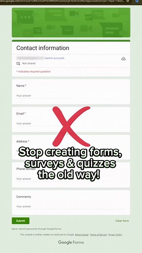 AI Form Generator for Branded Forms, Surveys & Quizzes