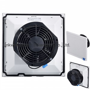[Hot Item] Factory Directly AC Fan Cooling Cabinet Electrical Panel Exhaust Fan with Filter