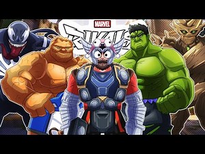 Marvel Rivals: Epic 6 Tanks Only Gameplay Challenge!