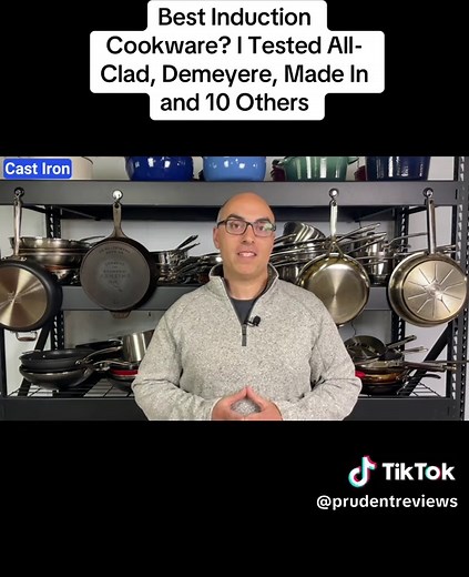 Best Induction Cookware? I tested 13 too-rated brands, including All-Clad, Demeyere, Made In, Lodge, Fissler, and others #cookware #allclad #demeyere #castiron #carbonsteel #nonstick