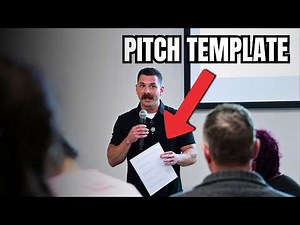 The Exact Pitch Template I Used To Raise $350,000
