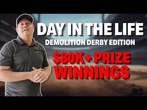 Running An $80K+ Prize Winning Demolition Derby | Intense Moments!