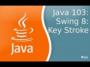 Урок по Java 103: Swing 8: KeyStroke