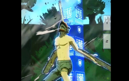 【#COMPASS】电锯人联动：最要手法的一集，第一视角电次暴力输出体验