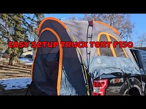 Ultimate F-150 Tent Transforms Your Truck Into a Camper