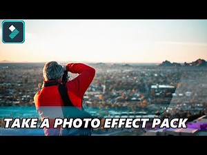 FILMORA 9 |HOW TO INSTALL TAKE A PHOTO EFFECT PACK TUTORIAL BY FILMORA VIDEO EDITOR.