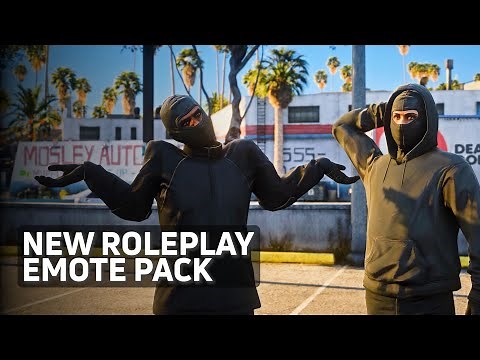 NEW ROLEPLAY EMOTE PACK - FiveM Custom Animation Pack