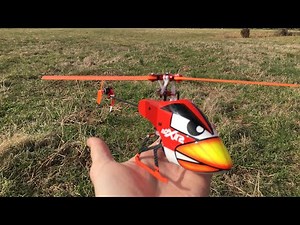 MicroHeli mCPX BL2 Tri Blade Maiden Flight And Durability Test ￼