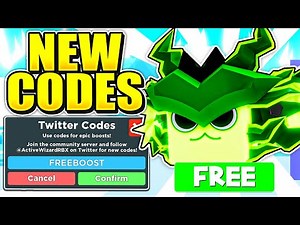 4 NEW FREE *MYTHIC PET* UPDATE CODES in CLICKER SIMULATOR! Roblox Clicker Simulator Codes (ROBLOX)