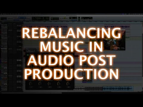 Rebalancing Music In Audio Post Production Using Acon Digital Remix