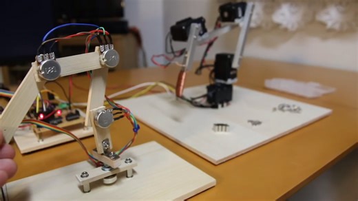 还是无聊中，动作捕捉机械臂（Raspberry Pi小机械臂）的制作~