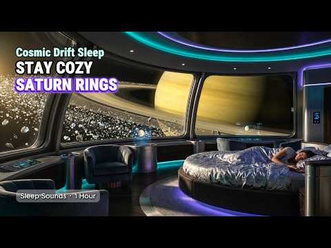POV: You’re Drifting in Saturn's Rings | Space Ambience for 1 Hours