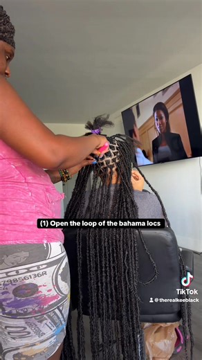 HOW TO DO MY BAHAMA LOCS STEP BY STEP | Kee Black | Facebook