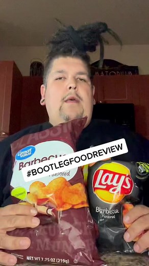 Bootleg Food Review - Lay’s vs. Walmart Great Value BBQ Chips!! #bootlegfoodreview #walmart #chips #snack #foryou