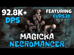 ESO - Magicka Necromancer PvE Guide - Full DPS + Support DPS Setup - MARKARTH INFO IN DESCRIPTION