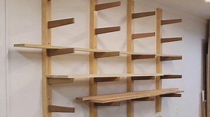 1K views · 36 reactions | Flash back to 2014... how to build a Lumber rack. The Lumber rack still works great but the video is hard to watch. I made the rack with Baltic Birch Plywood and Ipe cutoffs. Good use of scrap wood and the rack is incredibly strong. #lumber #lumberrack #smallshop #woodshop #jonpeters | Jon Peters Art & Home | Facebook