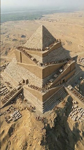 Building the Great Pyramid of Giza | 2560 BC