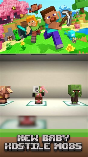 All Updated Hostile Baby Mobs in Minecraft 26.1 Snapshot 7