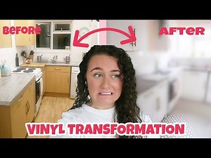 KITCHEN TRANSFORMATION GOES WRONG | How to cover worktops using Dcfix | VLOG
