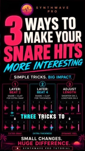 3 Ways To Make Your Snares More Interesting