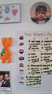 A5 Magnetic Fridge Menu Board: Weekly Meal Planner & Grocery List, Gift - Etsy UK