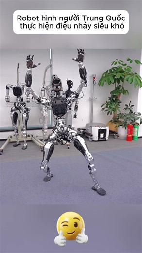 Chinese humanoid robot performs extremely difficult dance.