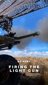Jump under the net and feel the full force of a 105mm light gun in the hands of 16th Field Regiment, New Zealand Army. | NZ Defence Force
