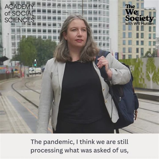 We Society podcast: Disaster recovery and community responses | Academy of Social Sciences posted on the topic | LinkedIn