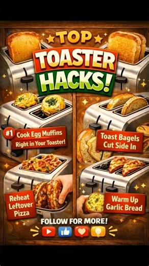 Your Toaster Can Do More Than Toast | Genius Toaster Hacks You’ll Love