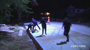 Officers try to track down a man who left his ID behind after bailing from a traffic stop; officers respond to neighbors fighting over a woman; A married man is caught in a compromising position; a man slaps his mom after she turns off the TV while he’s watching the game; Officers bust a pair of car thieves. These episodes were filmed in 1997 and 1999, and feature the Kansas City Kansas Police Department - KCKPD, Kansas City Missouri Police Department, and Fort Worth Police Department. #copstv #