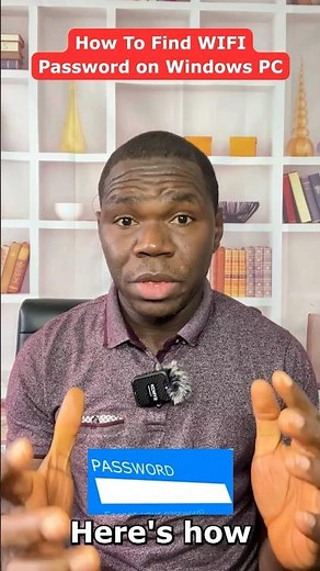 How to See Your WiFi Password on Windows in Seconds! #shorts