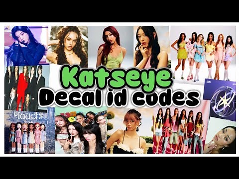💚 KATSEYE Kpop Group Decal/Picture id codes♡||Roblox|| Faiyes codes