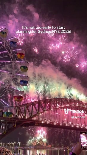 Plan for Sydney New Year's Eve Fireworks 2026