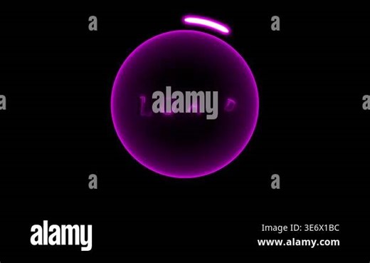 Futuristic purple neon loading screen circle animation digital interface seamless loop abstract background. Animated purple neon progress bar loading screen glowing light futuristic hud Stock Video Footage - Alamy