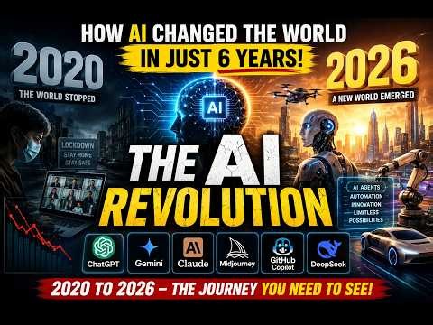 How AI Changed the World in Just 6 Years (2020–2026)