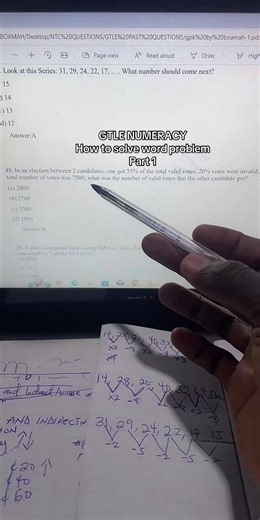 GTLE Numeracy: How to Solve Word Problems (Part 1)