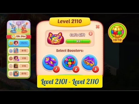 Homescapes : ( Level 2101 - Level 2110 )