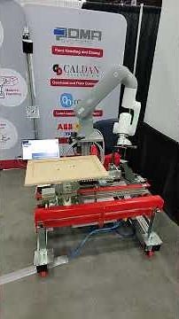 Automate 2023 - ABB GoFa CRB 15000 / Nordbo Robotics / OnRobot - Sanding