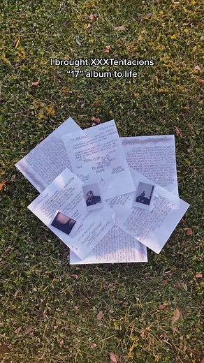 XXXTentacion's 17 Album Cover Recreation