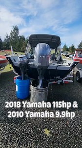 2018 Yamaha 115hp & 2010 Yamaha 9.9hp kicker. Outboard Madness #outboardmadness | Outboard Madness