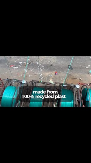 Then your baler is quietly blowing up your CO₂ report. Most recyclers track trucks, energy, maybe even staff travel. Almost nobody tracks the carbon cost of the wire that touches every single bale. At DRB we decided to flip that. PlasLOC is baling wire made from waste plastic, designed to replace steel in the press without changing how you run the line. Same presses, same operators, same bales. Different carbon story. Our customers use PlasLOC to tackle one simple problem. Too much hidden CO₂ in
