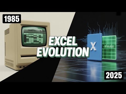 The Evolution of Excel: From Failure to AI (1985-2025)
