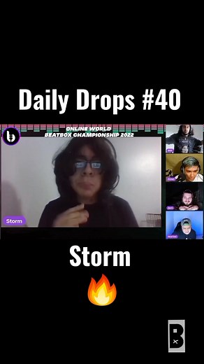 Daily Drops: 40- Storm 🇺🇸 #beatbox #beatboxing #bass #music #Beatbox #beatboxcompil #fyp