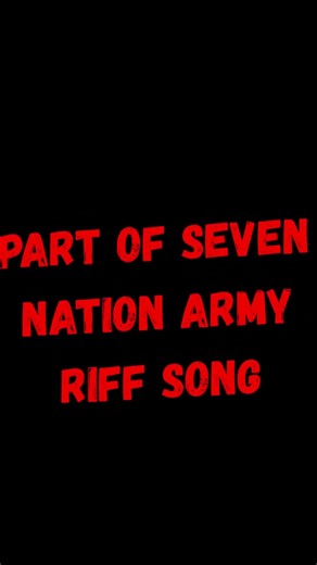 Seven Nation Army Riff Song (Using The Timpani)