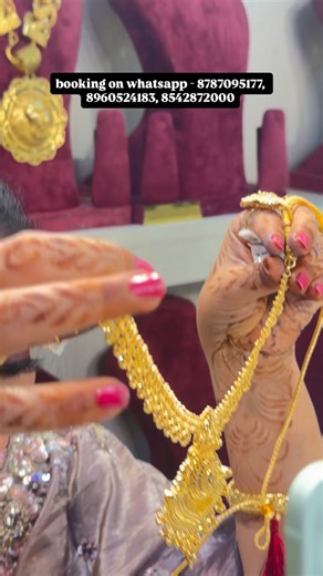 LAXMI JEWELLERS™ on Instagram: "🌟 **Exclusive Product Booking अब Available है!** 🌟 ✨ अब अपने पसंदीदा डिज़ाइन्स को ऑर्डर करना हुआ और आसान! ✨ 🛍️ **Order करने के लिए बस WhatsApp करें:** 📲 8787095177, 8542872000, 8960524183 अगर कभी तुरंत reply ना मिले तो कोई बात नहीं 😊 आप हमारी **official website** पर जाकर पूरी collection देख सकते हैं और direct purchase भी कर सकते हैं 👇 🌐 [www.laxmijewellerskanpur.com](http://www.laxmijewellerskanpur.com) 🏬 **हमारा Permanent Store:** 📍 160 E, Defence Colony