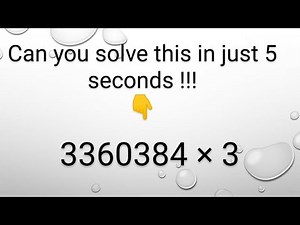 Vedic math / fast multiplication / balancing method / single digit multiplier