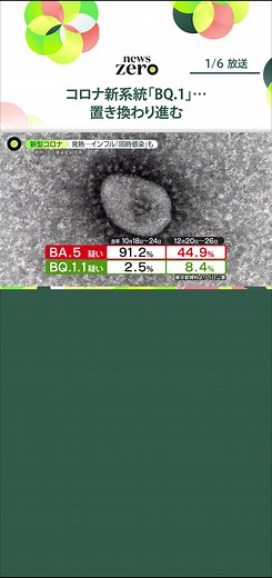 #新型コロナ の国内の感染者数が累計3000万人を超えました。#インフルエンザ との同時感染も起きています。第7波で主流だった#オミクロン株 「BA.5」が疑われる割合は半数以下にまで減り、免疫回避力が高いとされる新系統への置き換わりが進みます。#日テレnews #tiktokでニュース